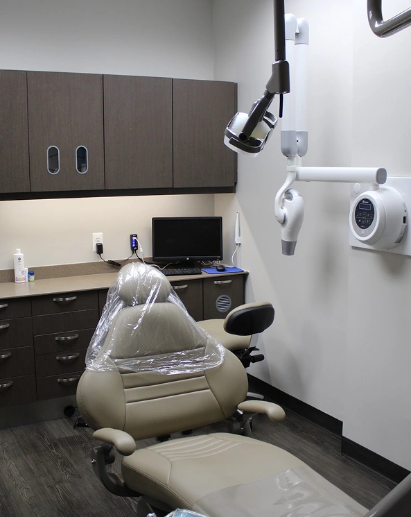 Dentist Chair at Diamond Family Dental Office